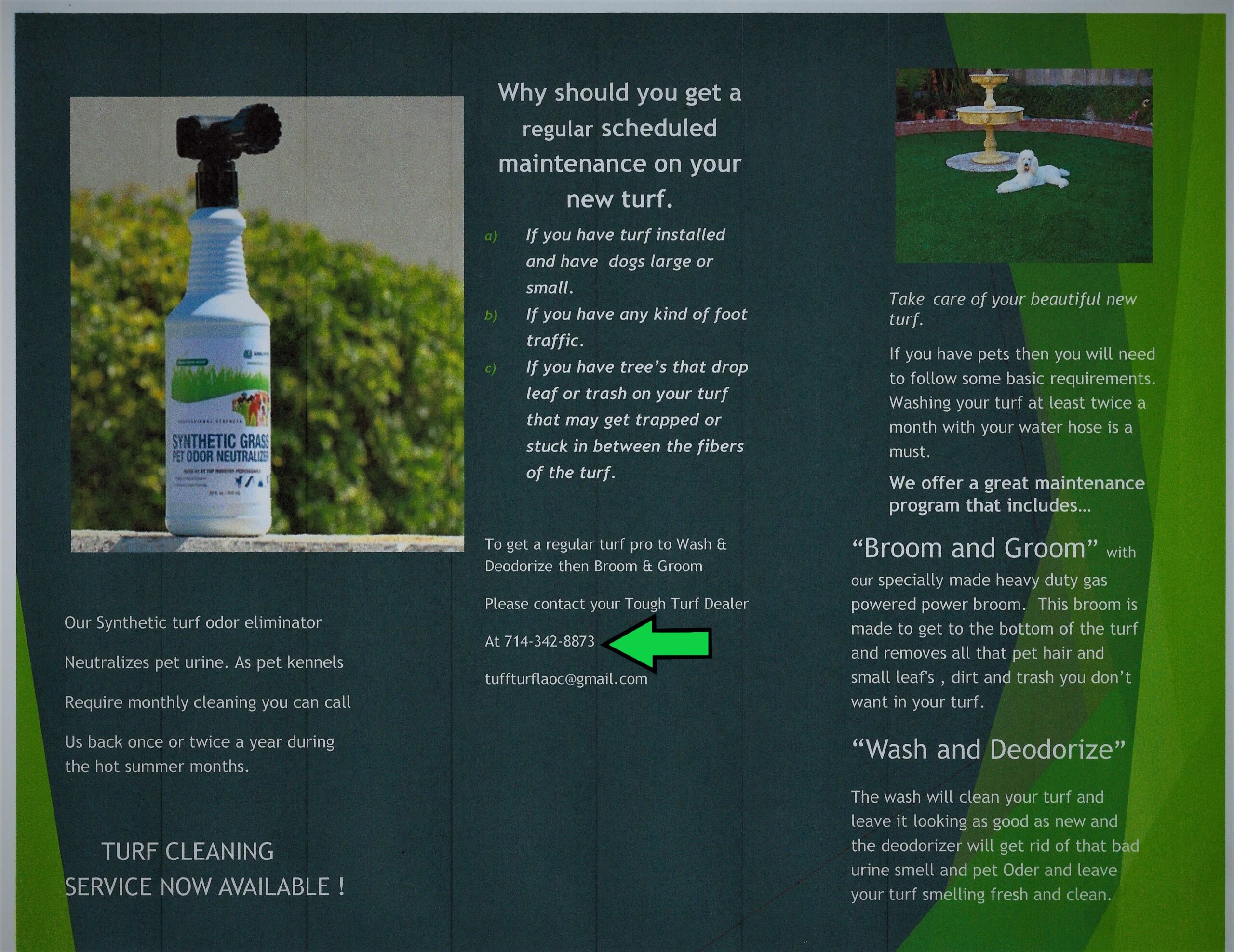 Turf Maintenance & Cleaning